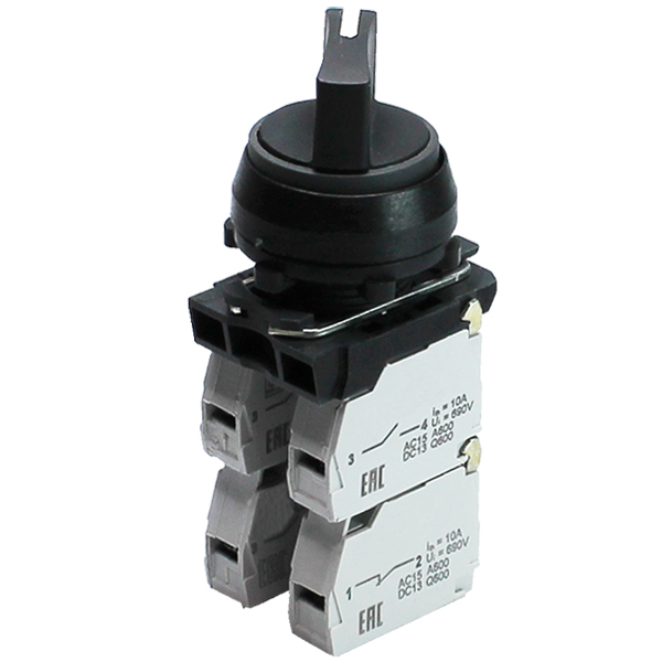 ПЕ-012 исп.3м, 2з+2р, 10А, 660В, рукоятка на 2 положения -45° +45°, IP40  (ЭТ)