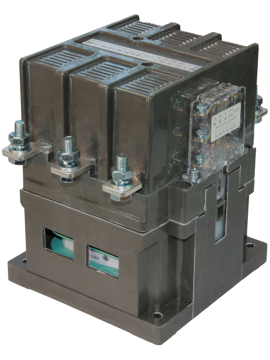 ПМ12-160100-ЭК УХЛ4 В, 220В, 4з+2р, 160А, нереверсивный, без реле, IP00  (ЭТ)