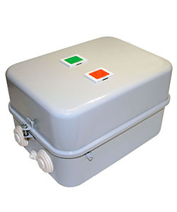 ПМ12-063261 У3 В, 380В, 2з+2р,63А,нереверс.,с реле 53,5-63,0А,в корпусе IP40, с кн.ПУСК+СТОП+R  (ЭТ)