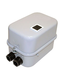 ПМ12-025210 У2 В, 220В, 1з, 25А, нереверс., с реле 21,3-25,0А, в корпусе IP54, с кнопкой R  (ЭТ)