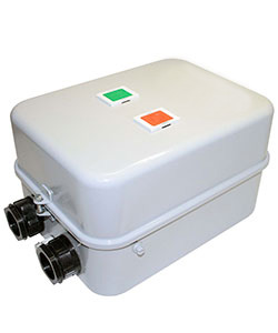 ПМ12-063221 У2 В, 220В, 2з+2р,63А,нереверс.,с реле 53,5-63,0А,в корпусе IP54, с кн.ПУСК+СТОП+R  (ЭТ)