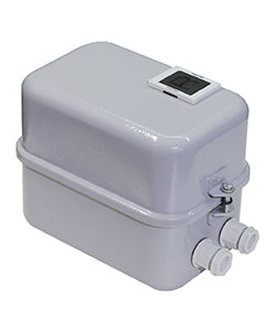 ПМ12-010240 У3 В, 380В, 1з, 10А, нереверс., с реле 7,0-10,0А, в корпусе IP40, с кнопкой R  (ЭТ)