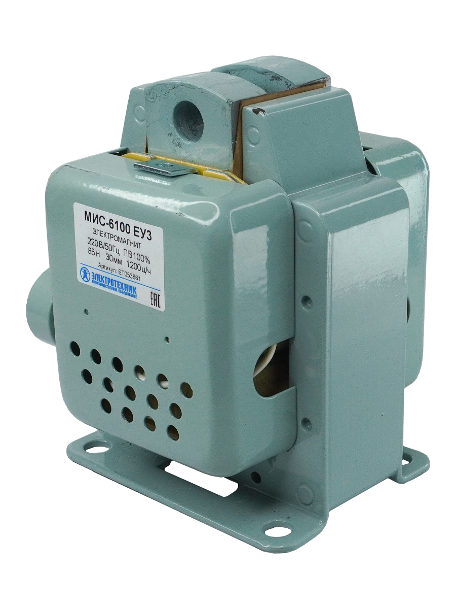 МИС-6100 ЕУ3, 220В, тянущее исполнение, ПВ 100%, IP20, с жесткими выводами  (ЭТ)