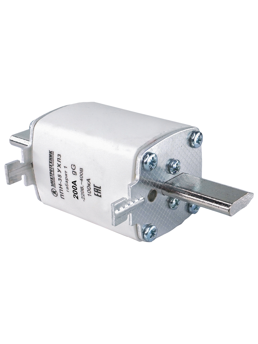 Плавкая вставка ППН-35 УХЛ3, 200А, габарит 1, IP00  (ЭТ)