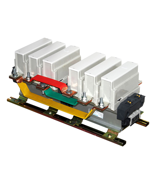 ПМЛ-9500 УХЛ4 Б, 380В, 2з, 630А, реверсивный, без реле, IP00  (ЭТ)