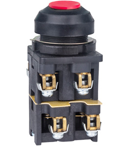 КЕ-082/5, красный, 4р, цилиндр, IP54, 10А ,660В  (ЭТ)