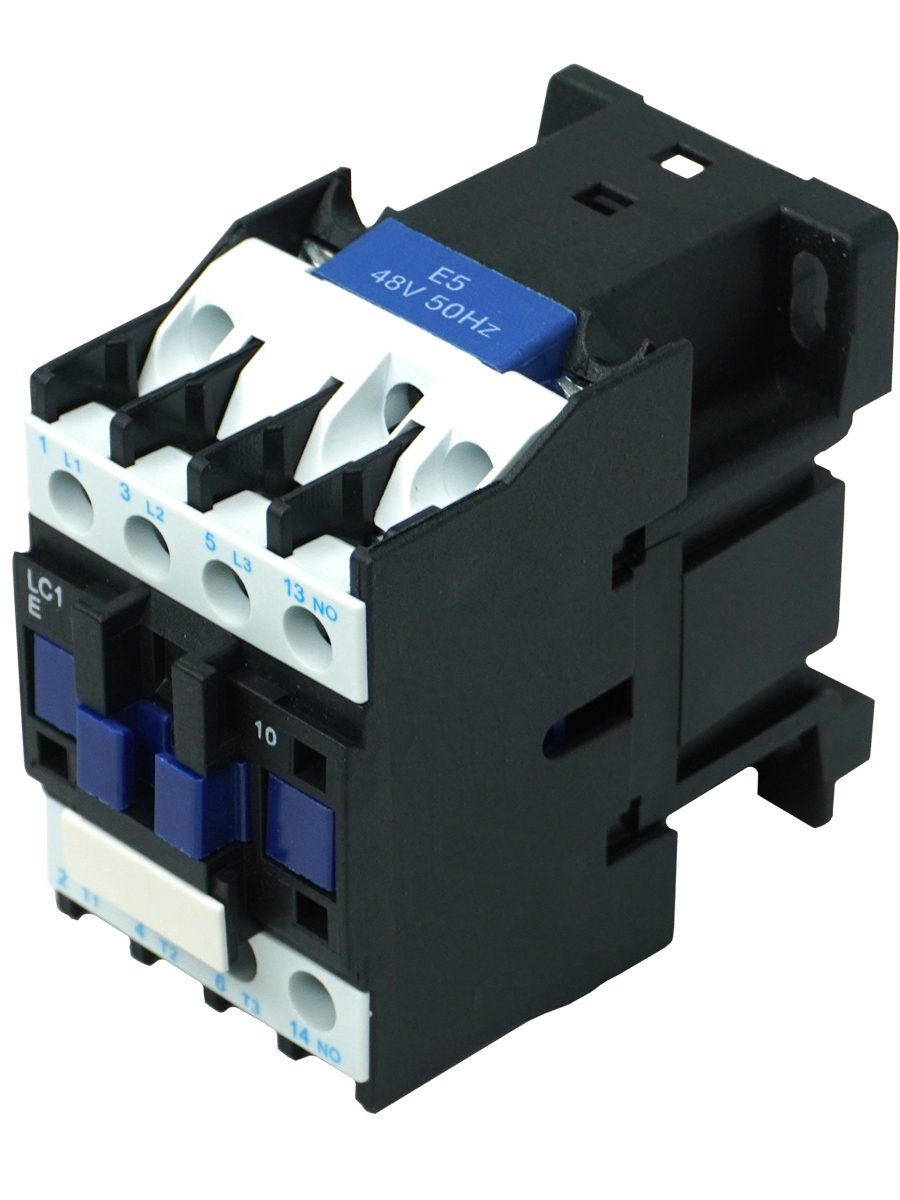 LC1E1210E5, 3Р, 12А, 1НО, 48В/50Гц, контактор электромагнитный  (ЭТ)