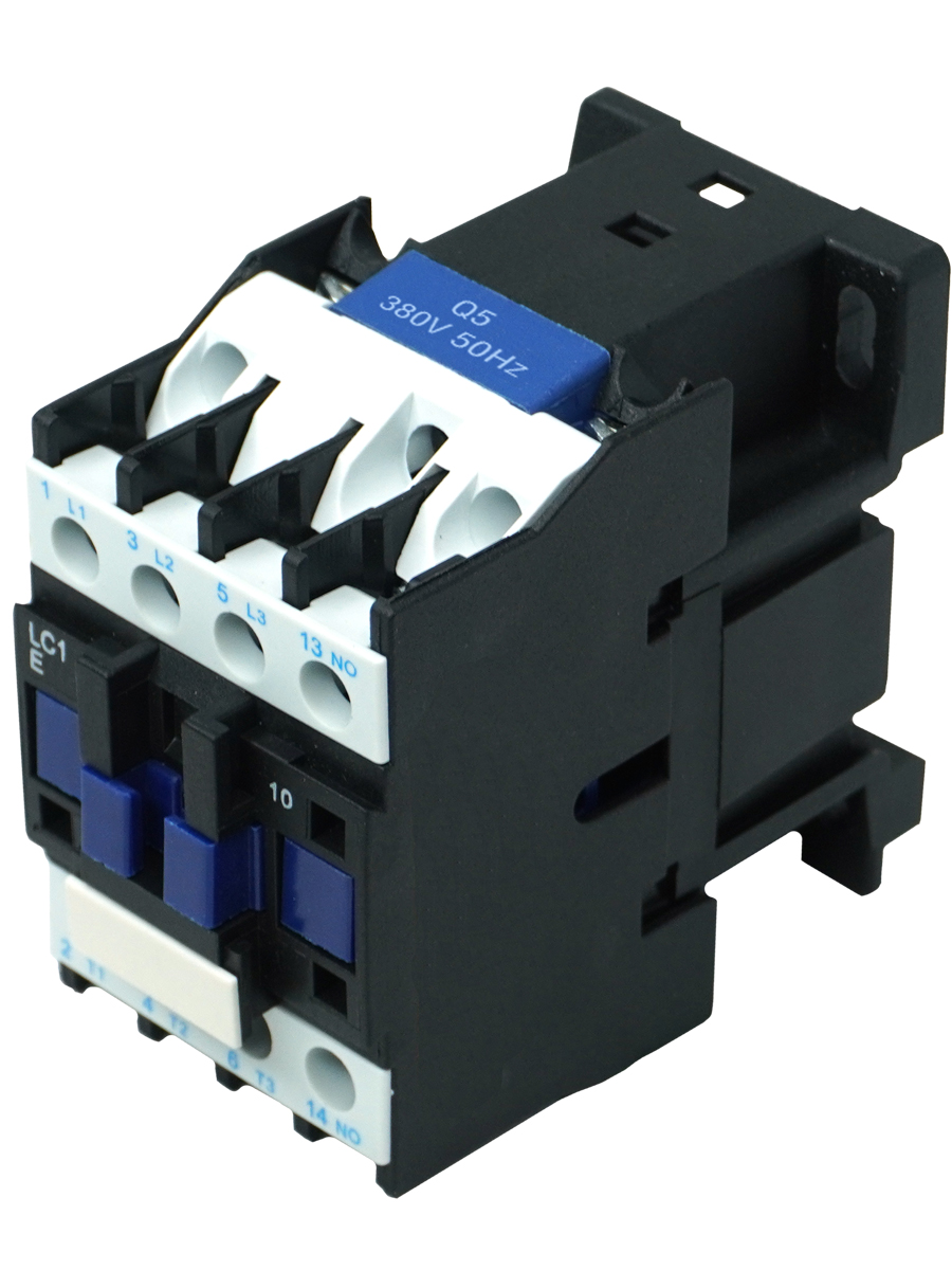 LC1E1210Q5, 3Р, 12А, 1НО, 380В/50Гц, контактор электромагнитный  (ЭТ)