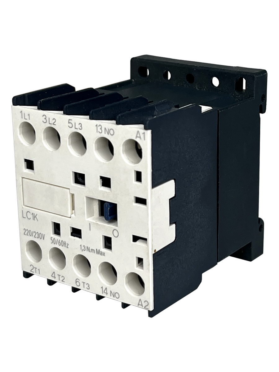 LC1K0610M7, 3P, 6А, 1НО, 220В/50/60Гц, винтовой зажим, контактор  электромагнитный  (ЭТ)