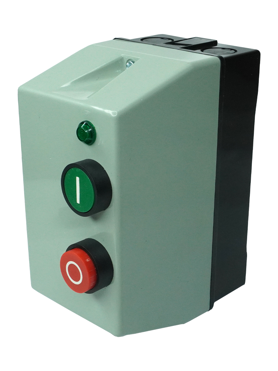 ПМЛ-1230 УХЛ4 Б,380В,1з,10А,нереверс.,с реле5,5-8,0А, в корпусе IP54,с кнопк.ПУСК+СТОП,сигн.л.  (ЭТ)