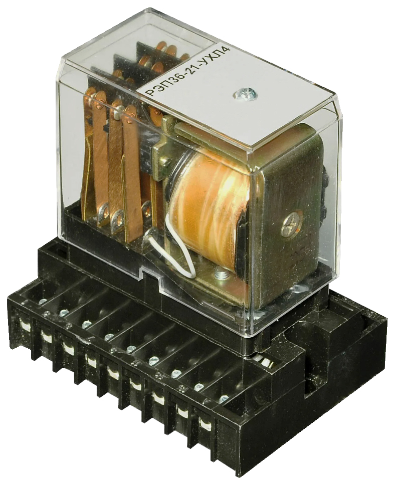 РЭП36-21 УХЛ4, 220В, 2з+2р, переднее присоединение, IP00