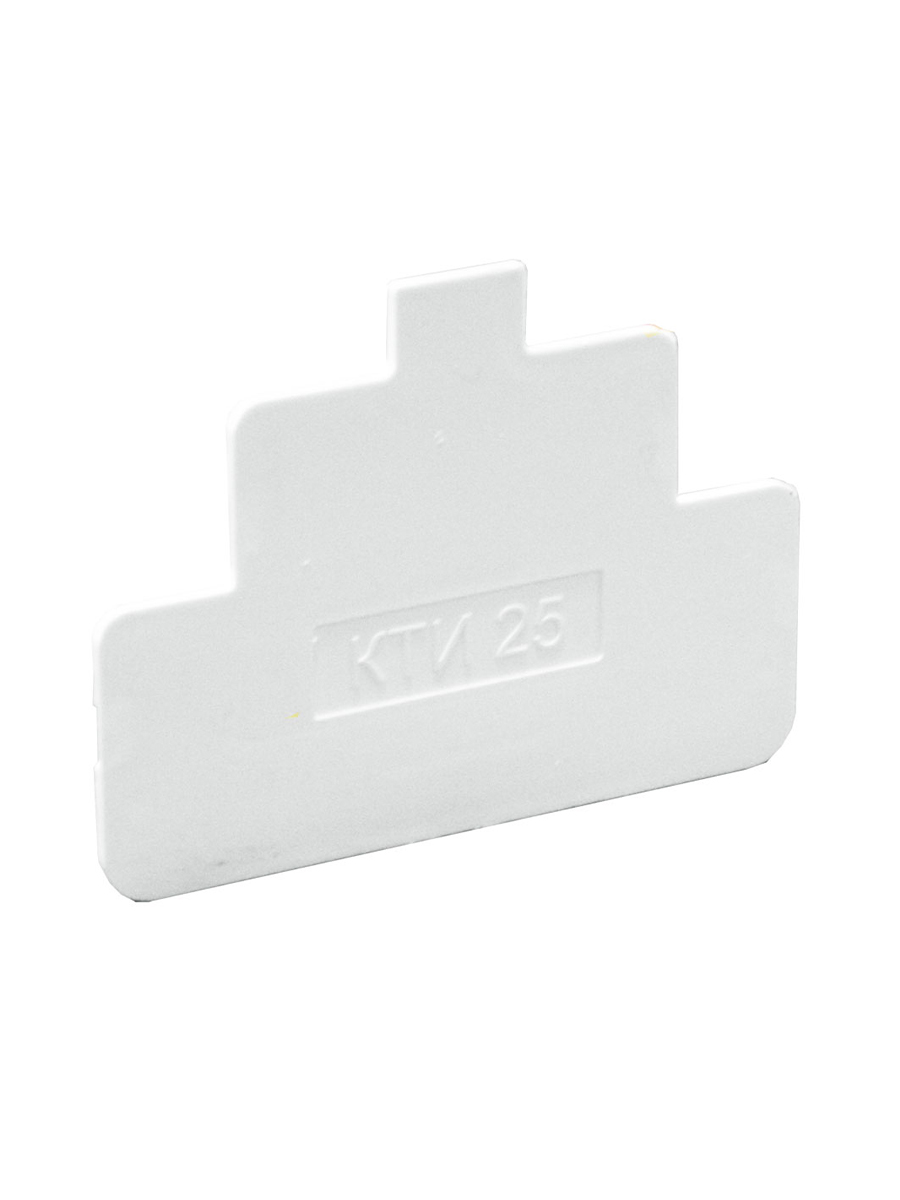 Крышка торцевая КТИ-25 для зажимов ЗН24-4И25, ЗН24-4М/П25, ЗН24-4М25-1