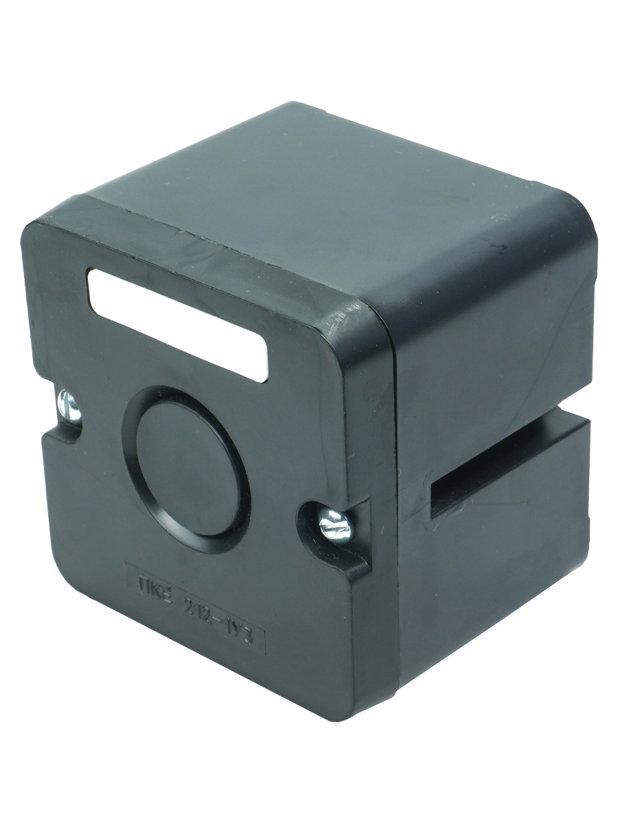 ПКЕ 212-1 У3, 10А, 660В, 1 элемент, чёрный цилиндр, накладной, IP40  (ЭТ)