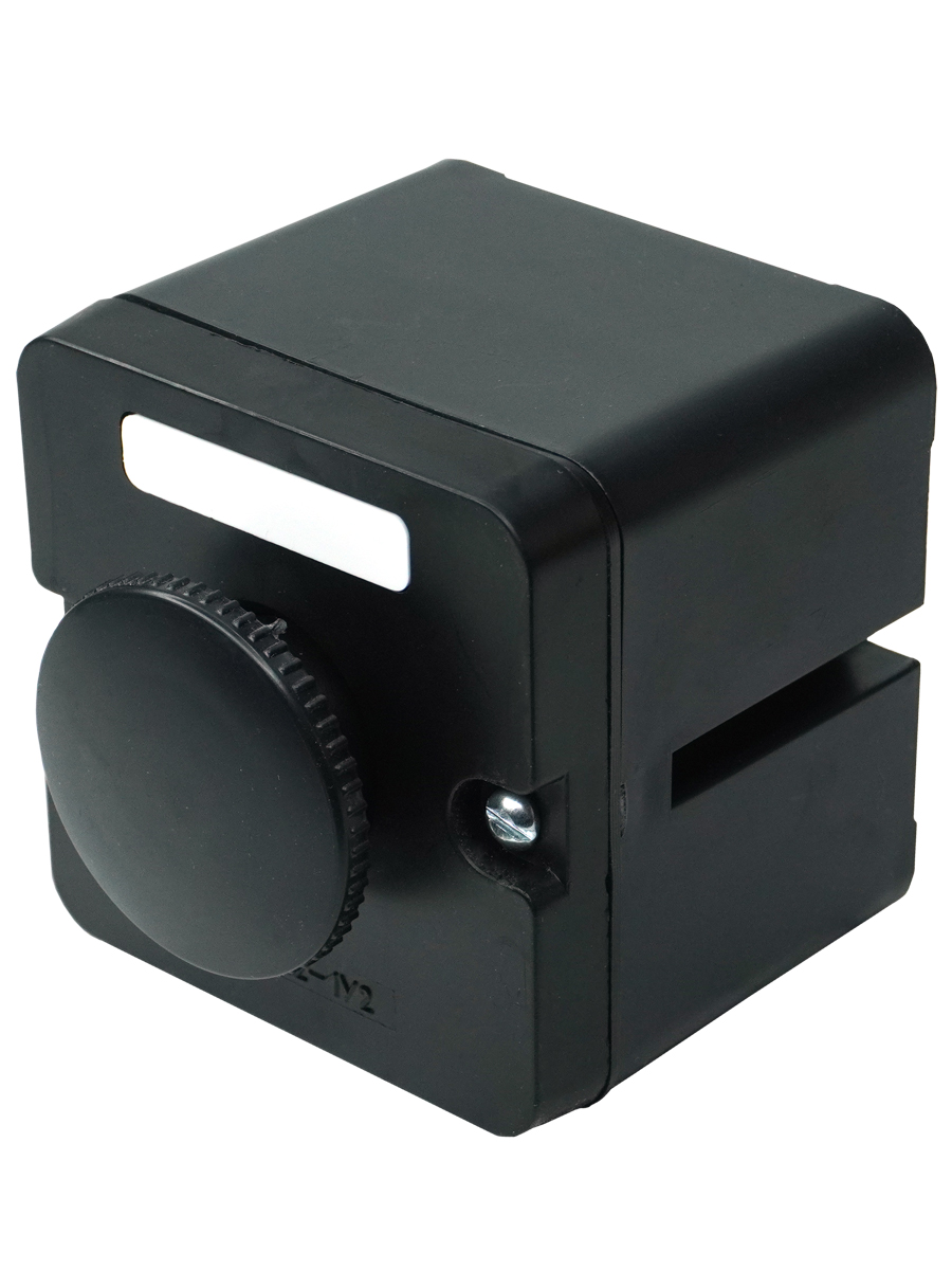 ПКЕ 222-1 У2, 10А, 660В, 1 элемент, чёрный гриб, накладной, IP54  (ЭТ)